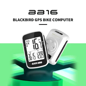 BLACKBIRD Велосипедный Компьютер С Большим Экраном Беспроводной GPS Спидометр Водонепроницаемый Дорожный Велосипед