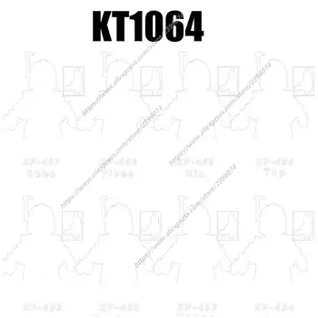 KT1064 Фигурки героев Аксессуары для фильмов Строительные Блоки Кирпичи игрушки XP487 XP488 XP489 XP490 XP491 XP492 XP493 XP494