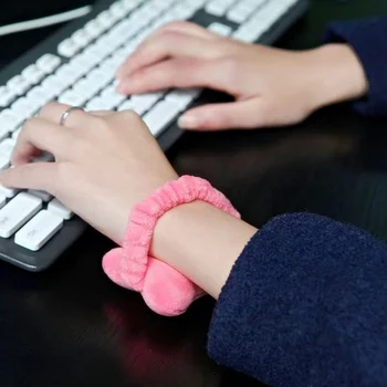 Браслет для мыши, многоцелевой коврик для запястья, защита запястья мыши для компьютерной клавиатуры, Мини-подушка для защиты рук, которую можно свободно перемещать