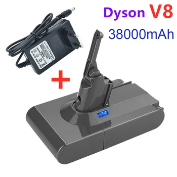 Обновите Новый Аккумулятор DysonV8 38000mAh 21,6V для Dyson V8 Absolute/Пушистый/Животный Литий-ионный Пылесос аккумуляторная Батарея